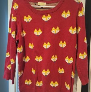 Modcloth Fox Sweater